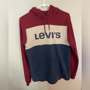 Levi Mens Color Block Hoodie
